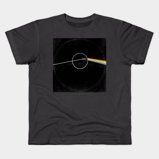 The Dark Side of the Small Moon Kids T-Shirt by Who Will Save Generation X_Podcast